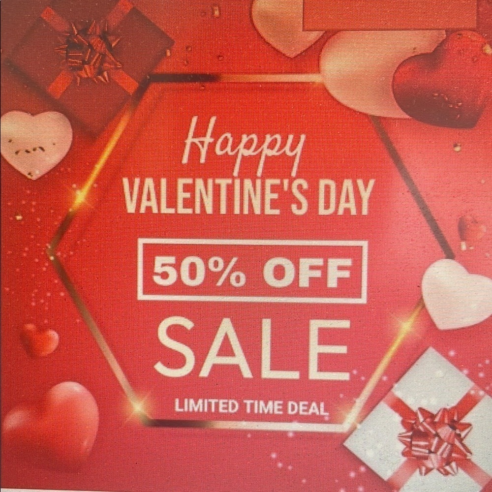 Happy Valentine's Day Sale! 💐💐💐